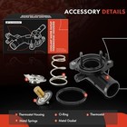 Engine Coolant Thermostat Housing Assembly With Gasket Compatible With Jeep