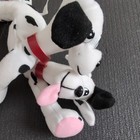 1997 Meanies Series 1 Fi-do The Dalmutation 2 Headed Dog Plush W  Tag