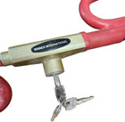 Winner International The Club 1100 Lx Series Steering Wheel Lock Red Large 2 Key
