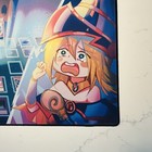 Yugioh Black Sewn Edge Playmat  Dark Magician Girl Nibiru  premium Anime Tcg