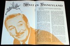 Vintage Walt Disney 1962 Rare Associated Recordings Club Magazine London England