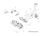 Polaris Harness With Injector  800 Le  For Snowmobile Models - 4013046-053