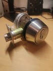 Deadbolt Gate Lock Single Cylinder With Medeco X4 Cylinder Sfic 2-2 8  Back Set 