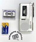 Sony M-560v Micro Cassette Handheld Voice Recorder W  1 Tape   90 Days Warranty