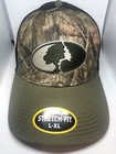 Mossy Oak Baseball Hat  Camo  L-xl  Stretch Fit  Mesh Back