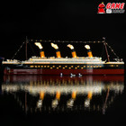 Led Light Kit For Titanic - Compatible With Lego   10294 Set  remote Version 
