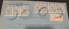 Slovenia 1920 Yugoslavia Shs - 8 Postage Stamps Used As Revenues -court Document