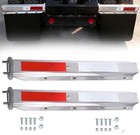 Straight Mud Flap Hangers For Semi Truck Mud Flaps Brackets 2 1 2  Bolt Spacing