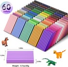 Polymer Clay Kit 60 Colors  Oven Bake Modeling Clay For Kids