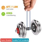 5-pack Braided Usb C  To Type-c Fast Charging Data Sync Charger Cable 3 6 10ft