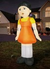 Spirit Halloween 12 Ft Light-up Young Hee Inflatable - Squid Game New Sold Out