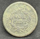 1846 Braided Hair Large Cent Copper Penny  Vg Condition 
