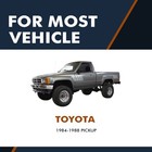 Front Parking Brake Cable For 1984-1988 Toyota Pickup Rwd 1 2 Ton 3 4 Ton