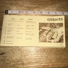 Vintage Rigid Heddle Frame Loom Instruction Book