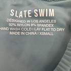 Slate Swim Rain Bikini Bottom  Color Lake Teal  Size X-small   Msrp  85