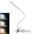Adjustable Usb Rechargeable Led Desk Lamp Eye Care Reading Light Clip Au Stock