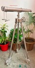 Maritime Brass Chrome Binocular Telescope Navigation   Decoration Steel Stand