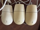 Vintage Apple Desktop Bus Mouse Ii Adb Lot 3 Microphone Adapters Cords Untested