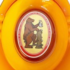 Vintage Hofmeister Lager Amber Glass Ashtray Large Beer Brewery Advertising