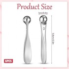 Metal Eye Cream Applicator 6pcs Roller Massager Tool Eye Massage  Cooling Touch 