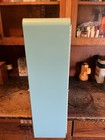 Vintage Eskimo 21  5   Metal 2-speed Box Fan Aqua Mcm Model 20137 Works Great     
