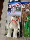 Ty Beanie Babies Britannia  Erin  Glory  Maple The Bear Mcdonalds Set Of 6 1999