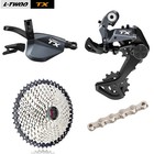Ltwoo Tx 12 Speed Mtb Bike Groupset Shifter Rear Derailleur Chain 46t Cassette