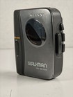 Sony Walkman Wm-ex122 Portable Cassette Player Mega Bass Silver Black Tested