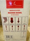 New Emeril Lagasse 20 Piece Mixing Bowl With Lids Set With Utensils    