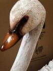 White Swan Life Size Statue Animal Prop Bird Theme Display Mystical Fairytale