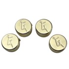 Arrow-g Locking Control Knobs Guitar Knobs Steel Stainless Fit Gret-ch Usa Ship