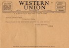 Lot Of 3 Western Union Telegrams From 1941 Death In Hammerstrom Family  Vintage