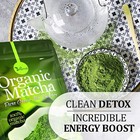 Organic Matcha Green Tea Powder 4oz Culinary Grade For Latte Smoothie Vegan Tea