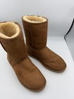 Women Sheep Ugg Eva Classic Short Ii Boot Chestnut 100  Original Brand