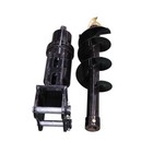 Rippa 200mm Auger Drill Fits 1 Ton Mini Excavator Post Hole Digger   Pickup Only