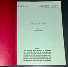 The Wild Life  1984  Cameron Crowe Script Final Draft Chris Penn Coa