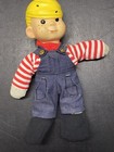 Vintage Dennis The Menace Doll Plastic Head Metal Buttons Clothed