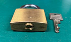 Winkhaus Euro Cylinder Brass Padlock With Key - Locksmith Collector