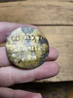Old Rare Antique Brass H p Bernard Honey Brook Pa Coal Breaker Miners Mine Tag