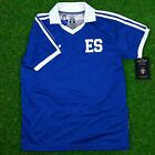 El Salvador  soccer Jersey  Camisa De Futbol Retro 1982  loose Fit 