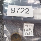 Olds Ambassador Trumpet Bottom Valve Cap Gold Brass Replacement Part 9722