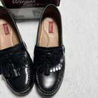 Vintage Men   s Bass Weejuns Black Leather Kiltie Tassel Loafers Us Size 10 5 D