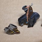 Vintage Native American Themed Hat Pins Lot Of 5     Tribal Southwestern Design