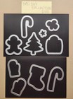 Stampin Up Dies Sets   Holiday Collection   Used   2nd Christmas Die Set 