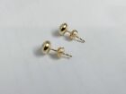 0 62ct Round Cut Iji1 i2 Natural Diamond Women s Studs Earrings 14k Yellow Gold