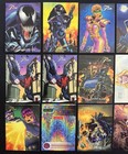 1990 s Marvel Flair Trading Cards Lot Of 17  7 Power Blasts 