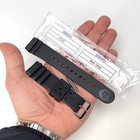22mm Rubber Watch Band Strap For Seiko Pro Diver 4f24zz Watch - Oem Seiko New 