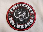 Motorhead Rock   Roll 3 25 Inch Iron On Patch