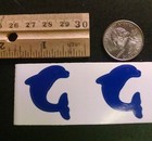 Dolphin Tanning Stickers   100 Pack   Spray Tanning  Tan Bed Or Outdoors