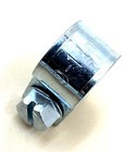 9-11mm  0 35-0 43  Fuel Injection Hose Clamp Zinc Steel Fuel Line Clamp 100pcs